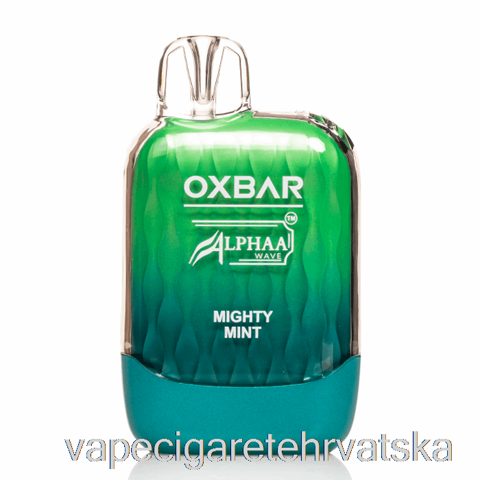Vape Hrvatska Oxbar X Alpha G8000 Disposable Mighty Mint